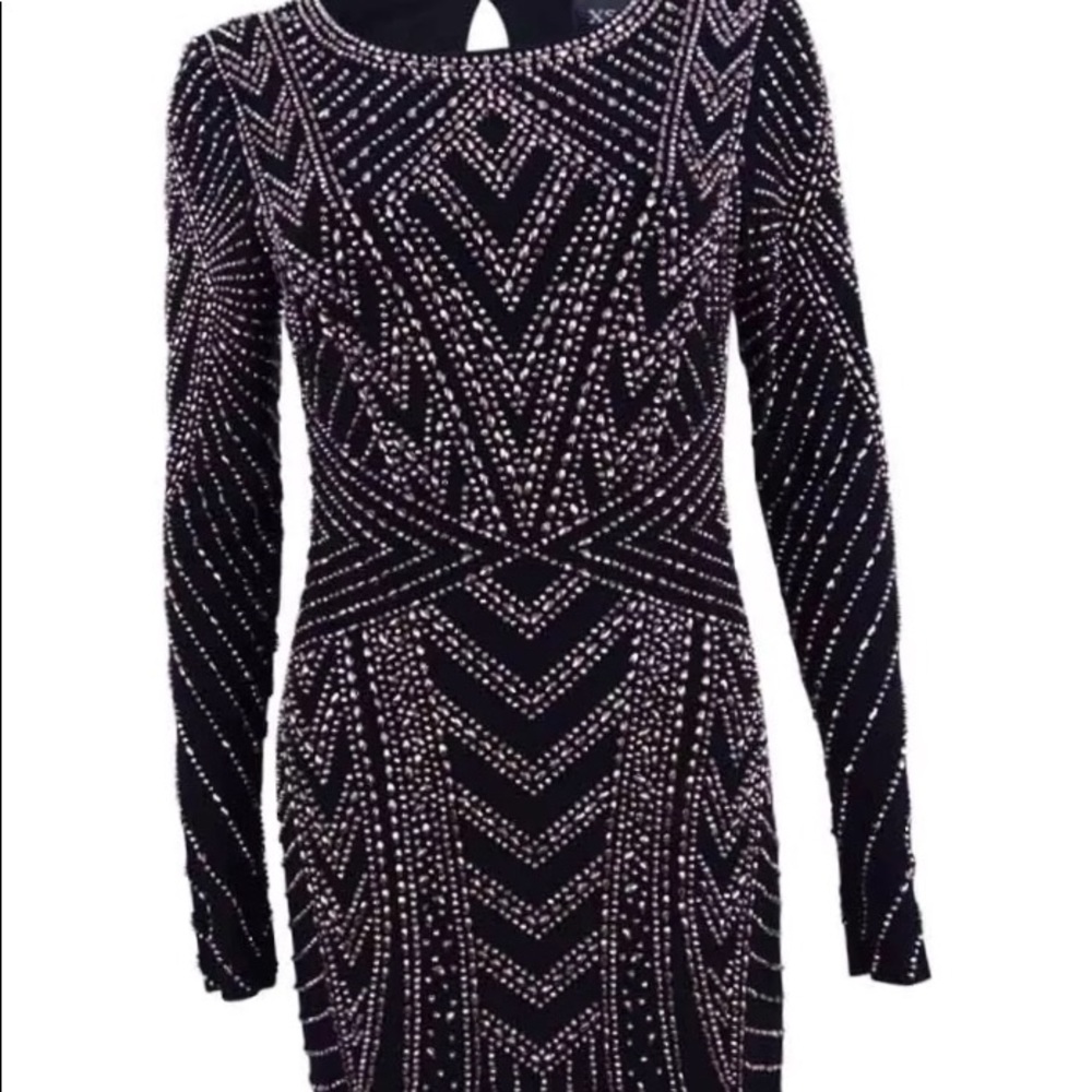 Xscape bodycon embellished dress